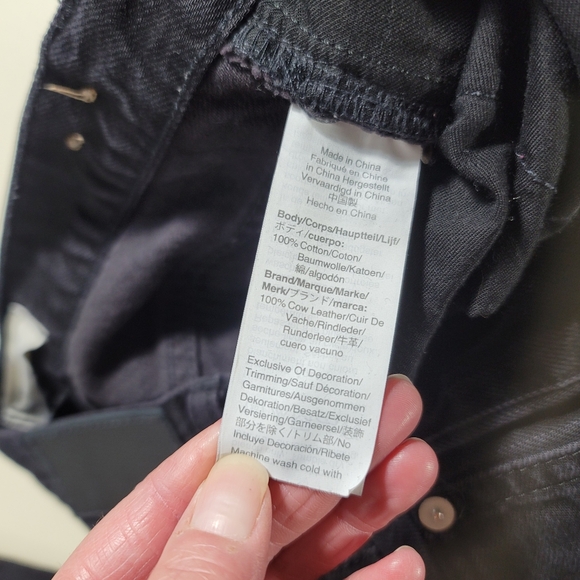 Madewell Jeans Womens 28* Black The Dad Jean Relaxed Baggy Straight Faded Denim - Picture 13 of 14